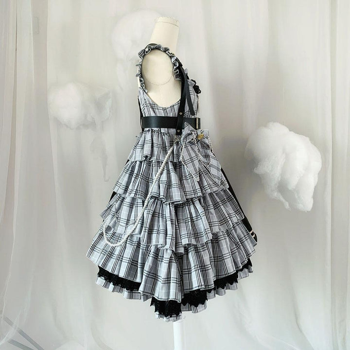 Harajuku Girl Plaid Loli Dress SD00534