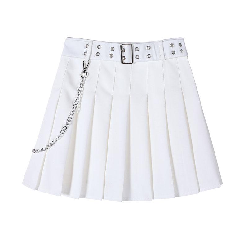 Harajuku Pleated Strap Skirt SD00518