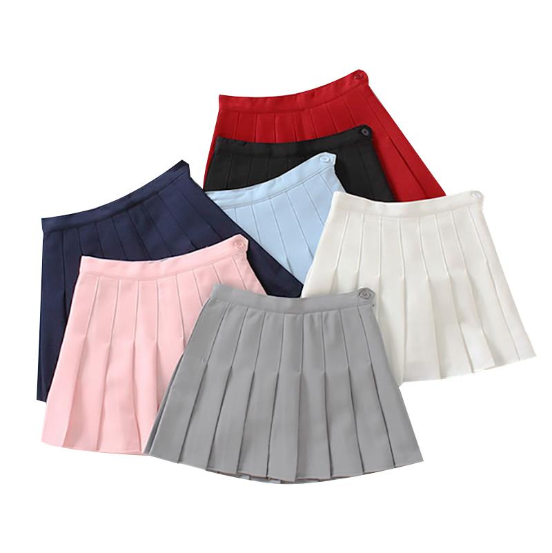 Japanese Grunge Soft Girl Summer High-Waist Pleated Skirt SD00800 ...