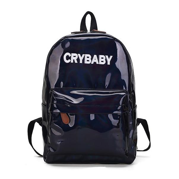 Holographic Crybaby Backpack SD00659 - SYNDROME - Cute Kawaii Harajuku Street Fashion Store