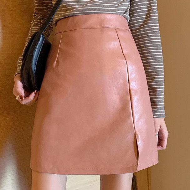 Leather Babe High Waist Skirt SD00784