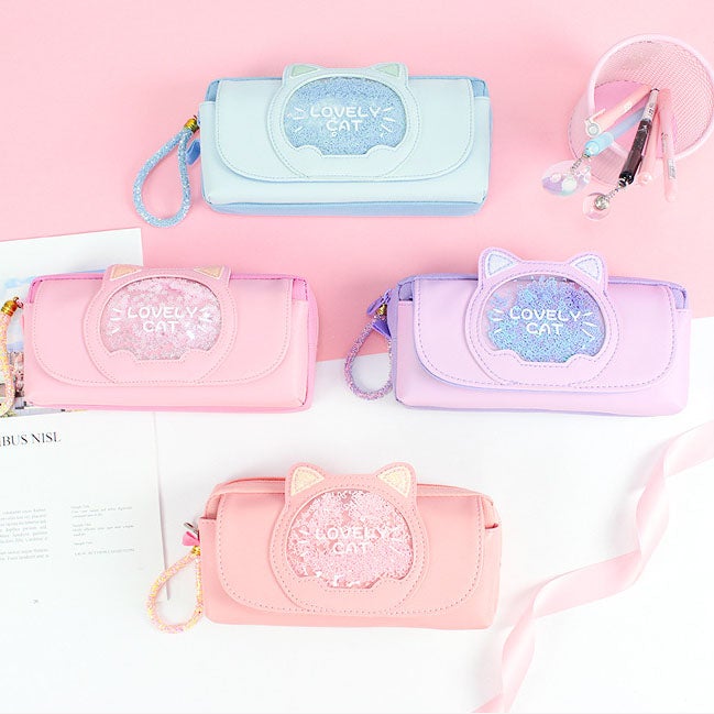 Lovely Cat Pencil Case SD02333