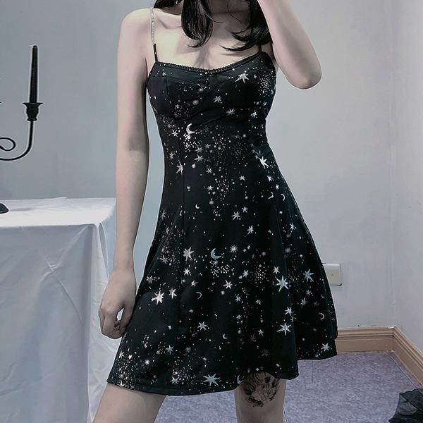 Night Star Moon Dress SD00411