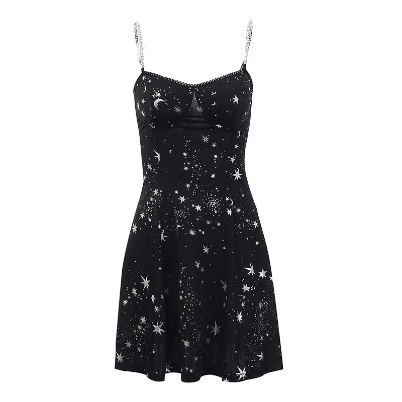Night Star Moon Dress SD00411