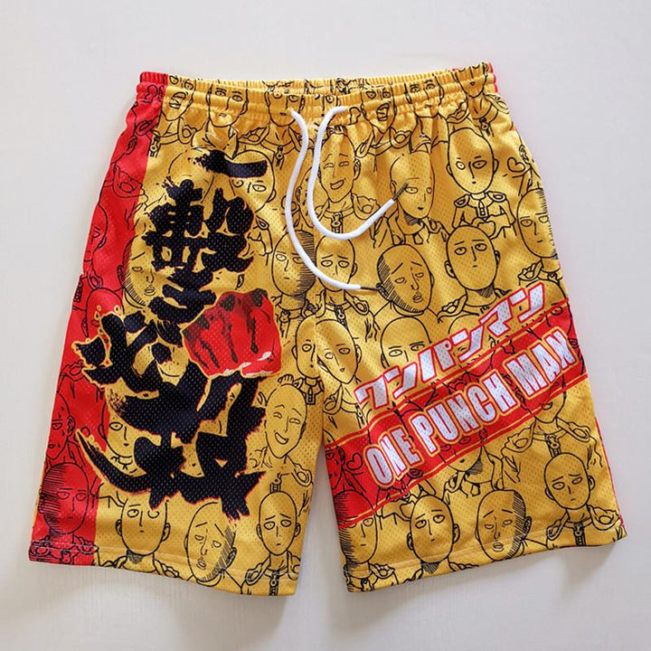 One Punch Man Saitaman Sport Shorts SD01507 - SYNDROME - Cute Kawaii Harajuku Street Fashion Store
