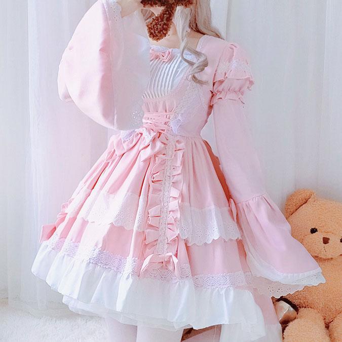 Elegant Servant Maid Lolita Dress SD00077 - SYNDROME - Cute Kawaii Harajuku Street Fashion Store