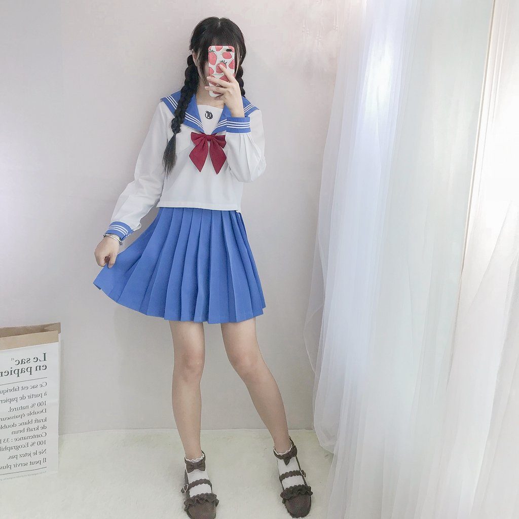Sailor Bow Tie School Uniform SD00899 - SYNDROME - Cute Kawaii Harajuku Street Fashion Store
