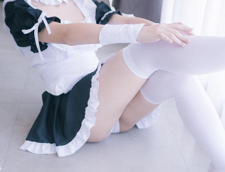 Casual Black White Maid Dress SD00080 - SYNDROME - Cute Kawaii Harajuku Street Fashion Store
