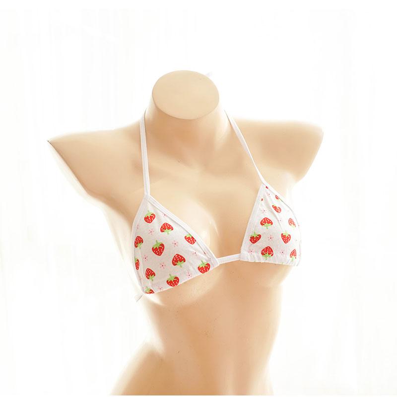 Strawberry Triangle Bikini Swimsuit SD00161 - SYNDROME - Cute Kawaii Harajuku Street Fashion Store