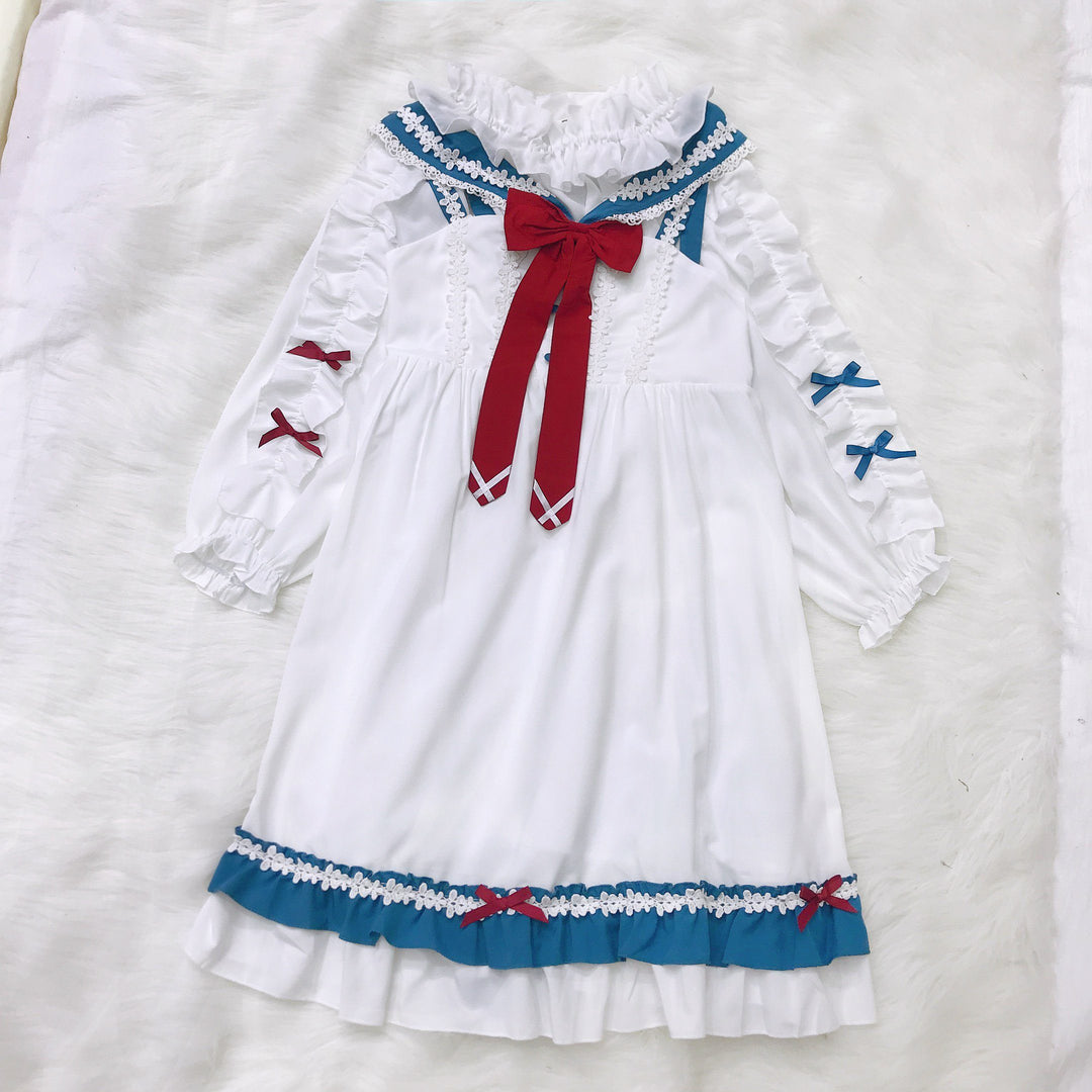 Sailor Chiffon Dress SD00020 - SYNDROME - Cute Kawaii Harajuku Street Fashion Store