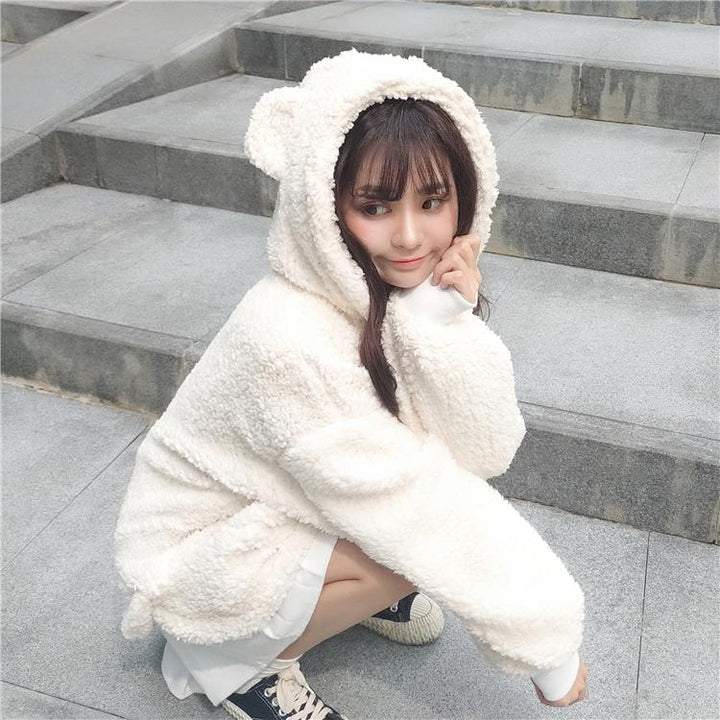 Plush Bear Sweater SD02035 - SYNDROME - Cute Kawaii Harajuku Street Fashion Store