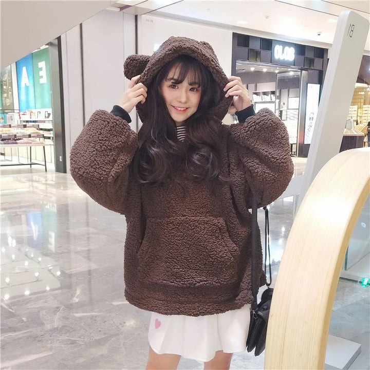 Plush Bear Sweater SD02035 - SYNDROME - Cute Kawaii Harajuku Street Fashion Store