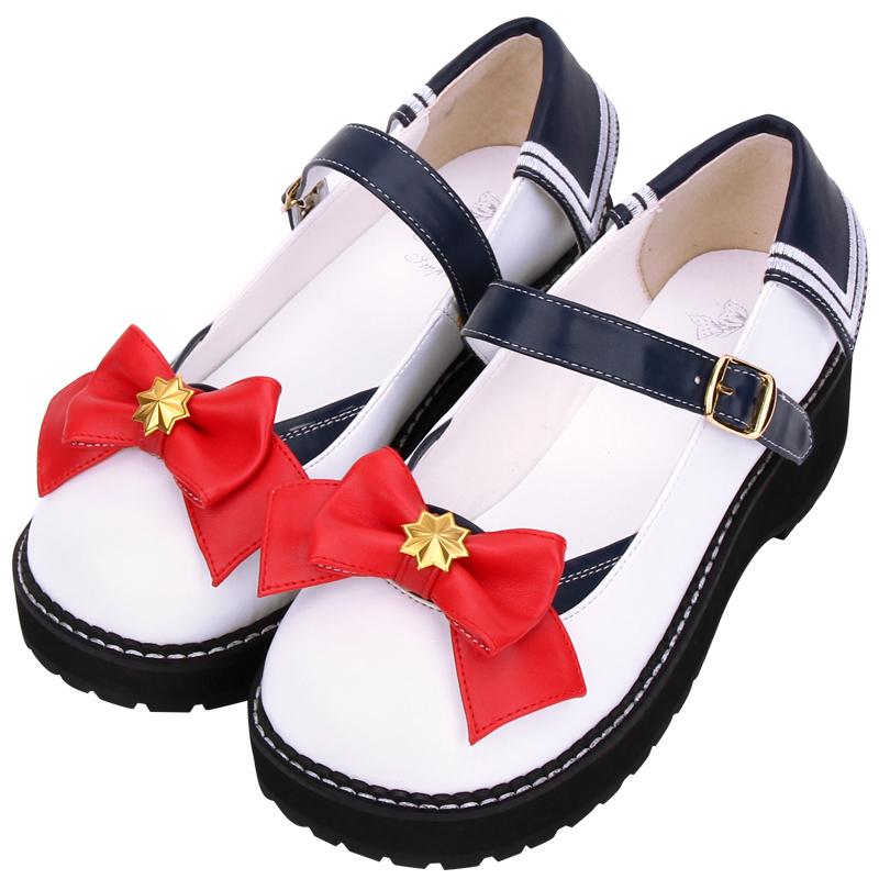 Sailor Bow Star Shoes SD00032 - SYNDROME - Cute Kawaii Harajuku Street Fashion Store