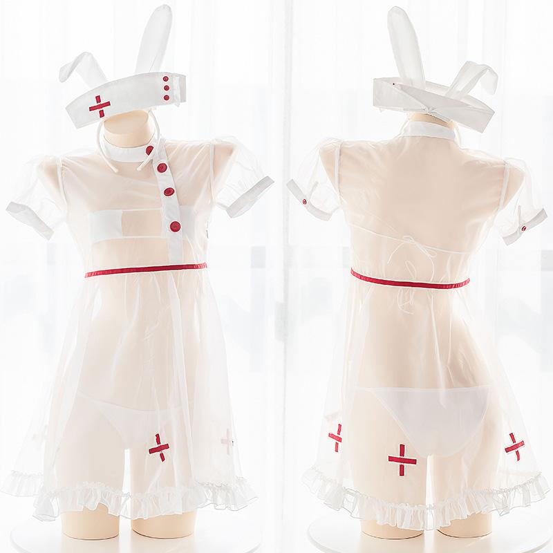 Bunny Transparent Nurse Uniform SD01490 - SYNDROME - Cute Kawaii Harajuku Street Fashion Store