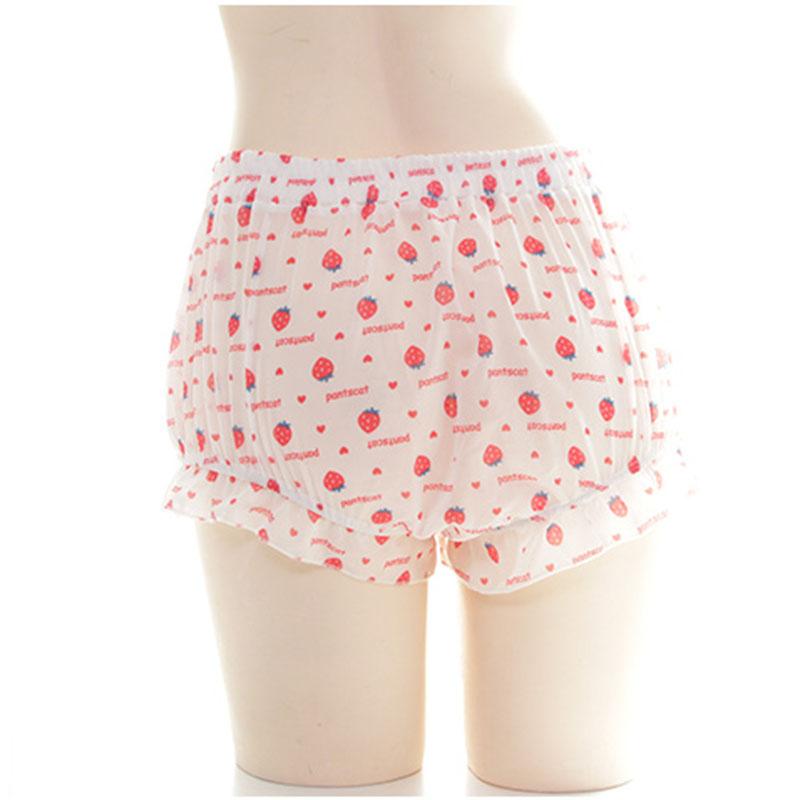 Strawberry Chiffon Shorts SD01164 - SYNDROME - Cute Kawaii Harajuku Street Fashion Store