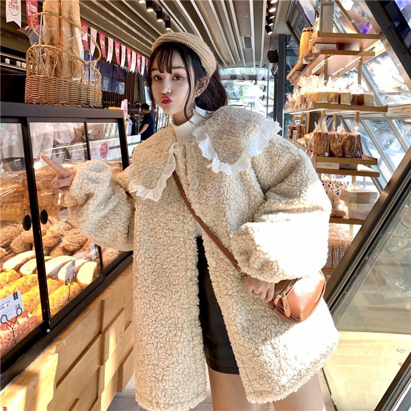 Stay Warm Plush Coat SD02037 - SYNDROME - Cute Kawaii Harajuku Street Fashion Store