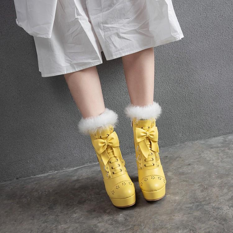 Lolita Winter Boots Shoes SD00853 - SYNDROME - Cute Kawaii Harajuku Street Fashion Store