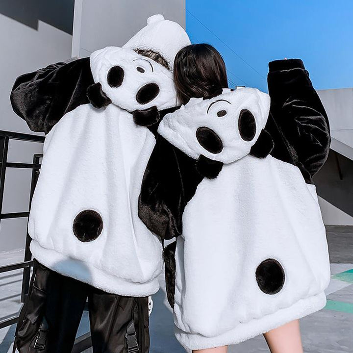 Panda Cow Two Sided Coat SD01582 - SYNDROME - Cute Kawaii Harajuku Street Fashion Store