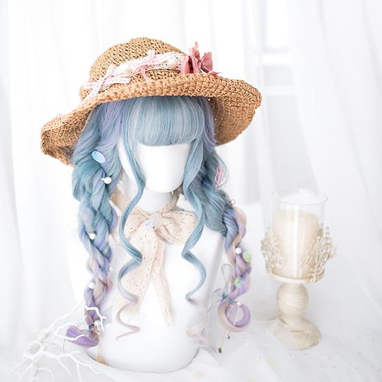 Mermaid Gradient Pastel Long Wig SD00184 - SYNDROME - Cute Kawaii Harajuku Street Fashion Store