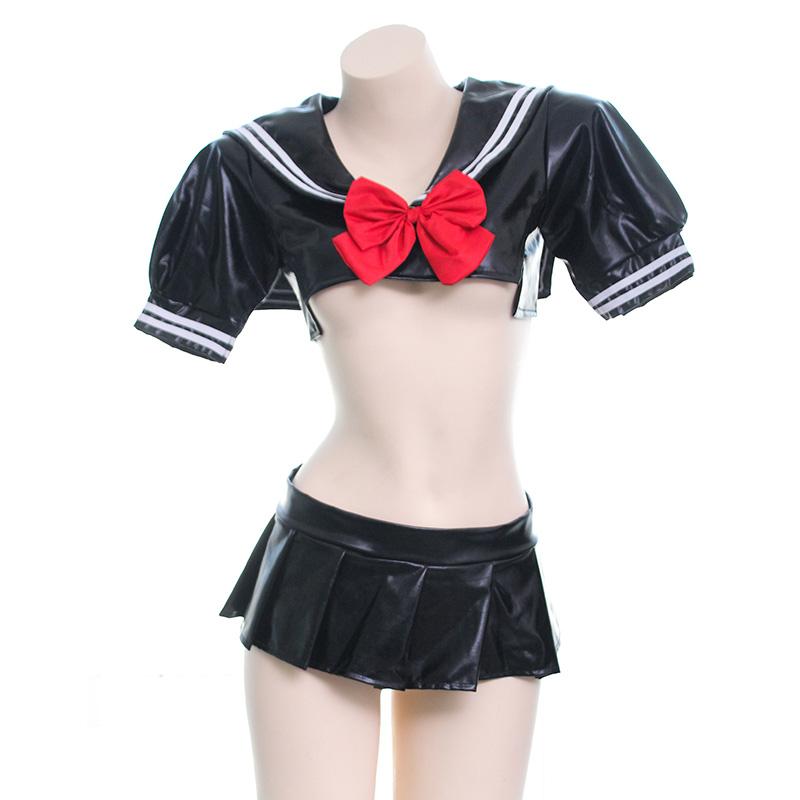 Leather Sexy School Uniform SD00928 - SYNDROME - Cute Kawaii Harajuku Street Fashion Store