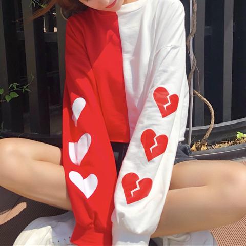 Broken Heart Shirt SD01489 - SYNDROME - Cute Kawaii Harajuku Street Fashion Store
