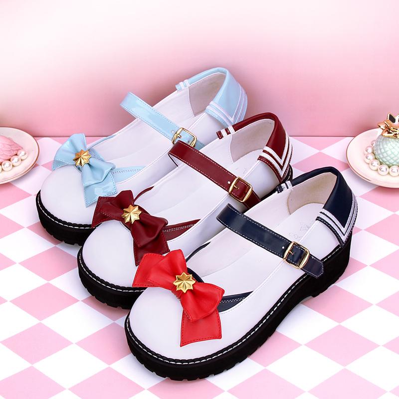 Sailor Bow Star Shoes SD00032 - SYNDROME - Cute Kawaii Harajuku Street Fashion Store