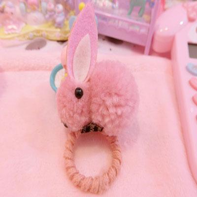 Fluffy Bunny Hair Elastic SD00437 - SYNDROME - Cute Kawaii Harajuku Street Fashion Store