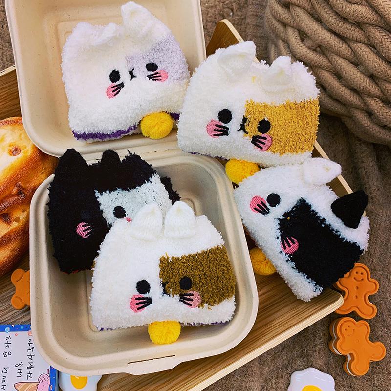 Stay Warm Cat Socks SD01497 - SYNDROME - Cute Kawaii Harajuku Street Fashion Store