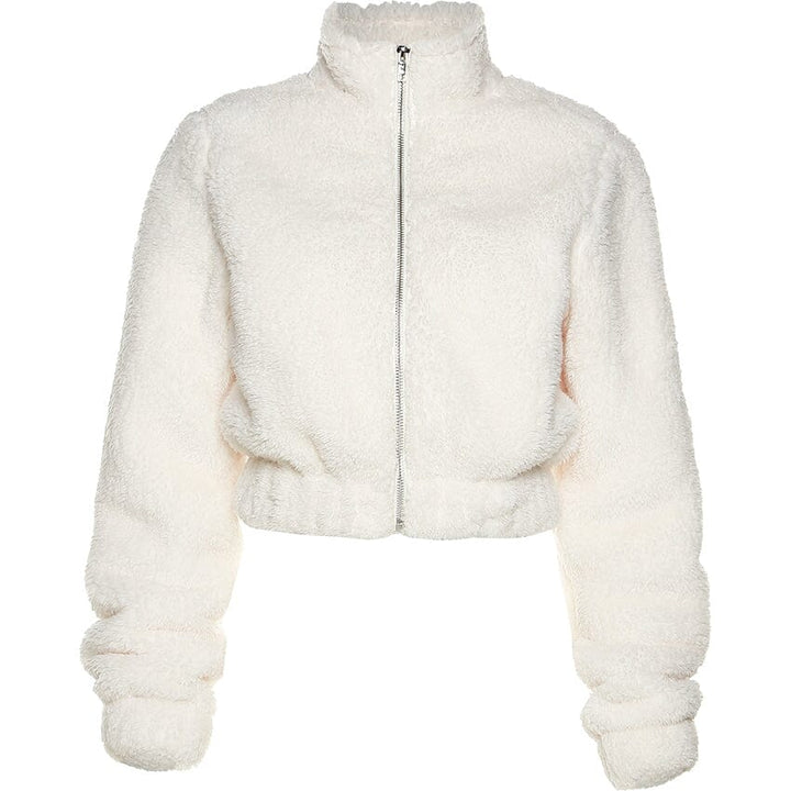 White Soft Bear Jacket SD02066