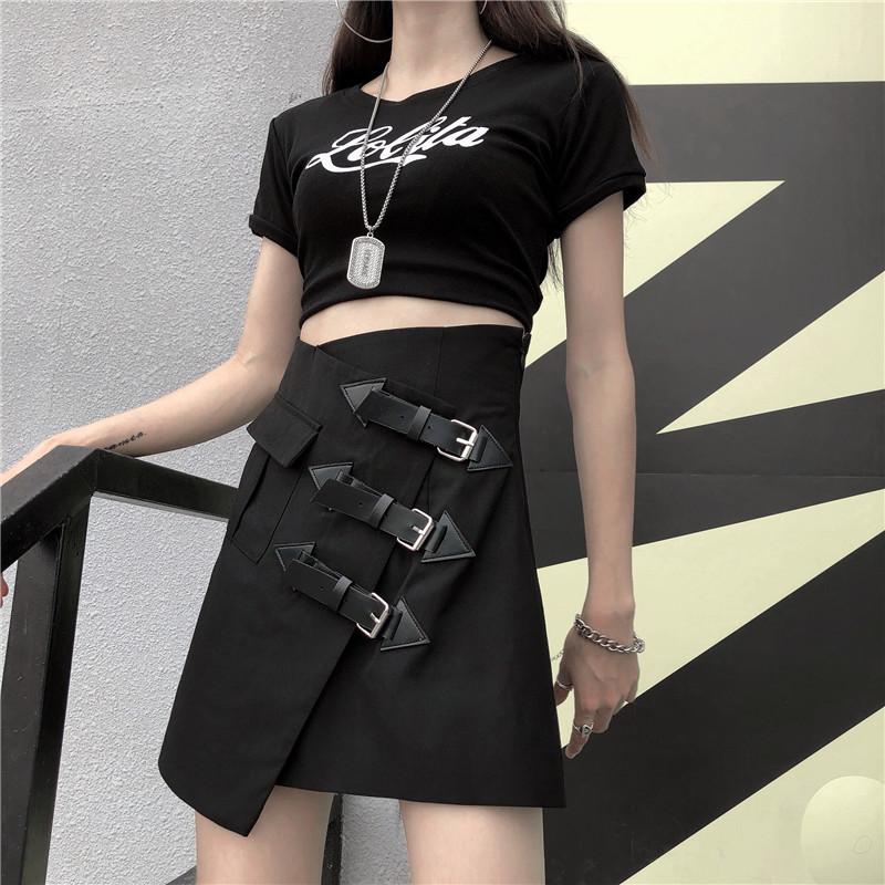 Psycho Strap Skirt SD00890 - SYNDROME - Cute Kawaii Harajuku Street Fashion Store