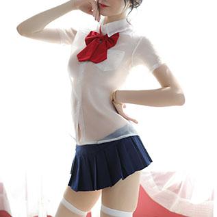 Transparent Sexy School Uniform SD01100 - SYNDROME - Cute Kawaii Harajuku Street Fashion Store