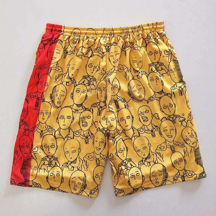 One Punch Man Saitaman Sport Shorts SD01507 - SYNDROME - Cute Kawaii Harajuku Street Fashion Store