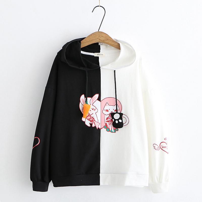 Bunny Neko Sweater Hoodie SD00796 - SYNDROME - Cute Kawaii Harajuku Street Fashion Store