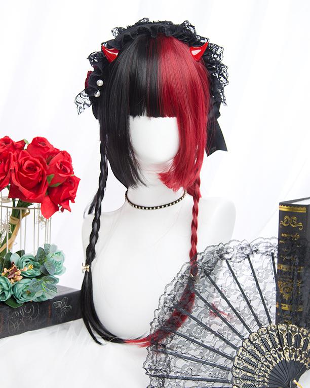 Devil Wig SD00352 - SYNDROME - Cute Kawaii Harajuku Street Fashion Store