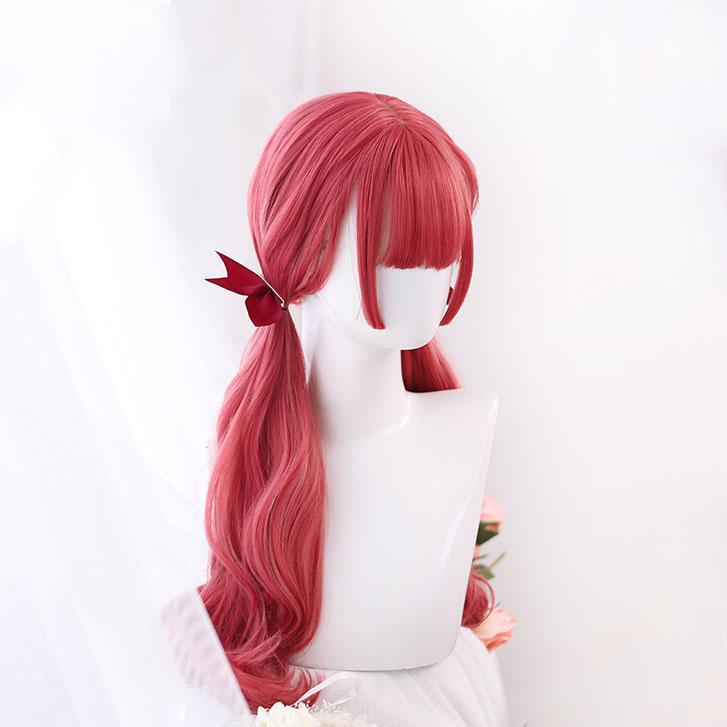 Fairy Red Wavy Wig SD01445 - SYNDROME - Cute Kawaii Harajuku Street Fashion Store