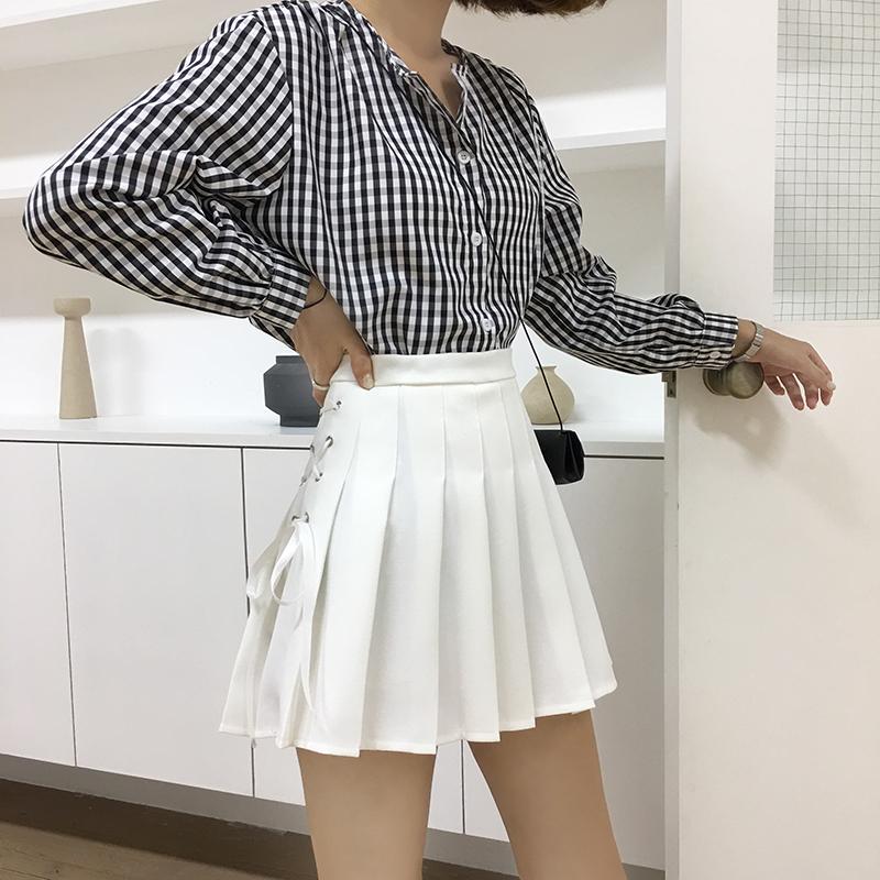 Ribbon Corset Pleated Skirt SD00104 - SYNDROME - Cute Kawaii Harajuku Street Fashion Store