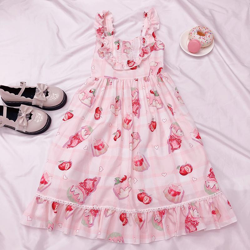 Delicious Cherry Dress SD00198 - SYNDROME - Cute Kawaii Harajuku Street Fashion Store
