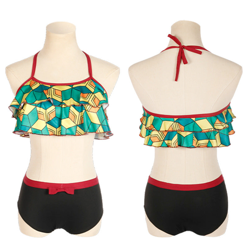 Japanese Anime Summer Demon Slayer 2 piece Swimsuit – SYNDROME - Cute  Kawaii Harajuku Street Fashion Store