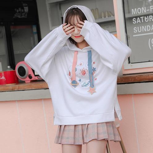 Planet Galaxy Sweater SD02024 - SYNDROME - Cute Kawaii Harajuku Street Fashion Store