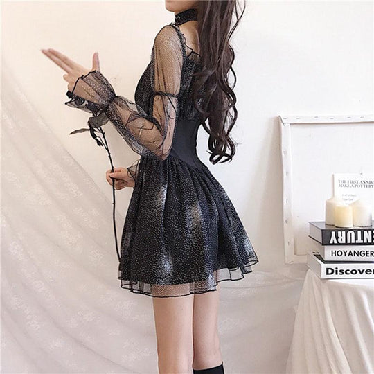 Korean Summer Black Elegant Corset Dress SD01199 – SYNDROME - Cute ...