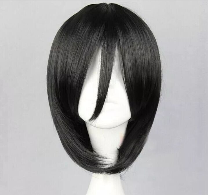Black Short Wig SD00265 - SYNDROME - Cute Kawaii Harajuku Street Fashion Store