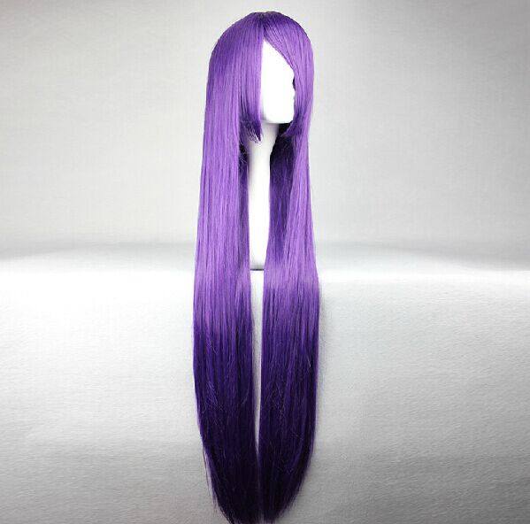 Long Dark Purple Wig SD00325 - SYNDROME - Cute Kawaii Harajuku Street Fashion Store