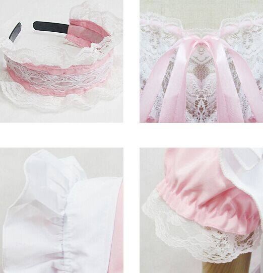 Sweet Lace Ruffle Apron Maid Dress SD00362 - SYNDROME - Cute Kawaii Harajuku Street Fashion Store