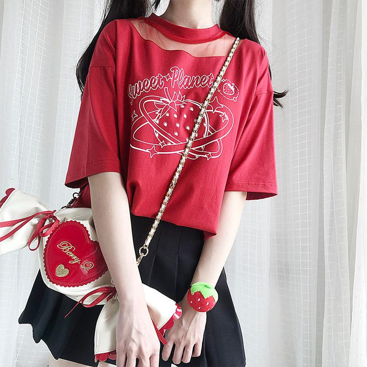 Strawberry Planet Sweet T-shirt SD00541