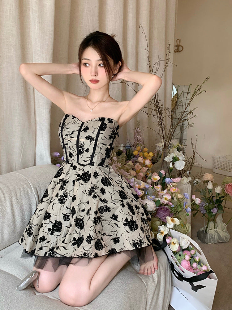 Summer French Floral Dress SD01952