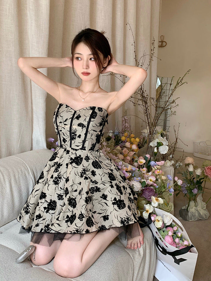 Summer French Floral Dress SD01952