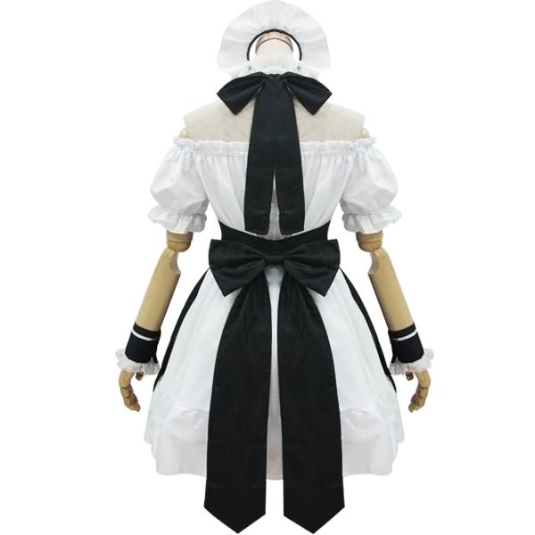 Black White Shoulder-less Bow Maid Dress SD00875 - SYNDROME - Cute Kawaii Harajuku Street Fashion Store
