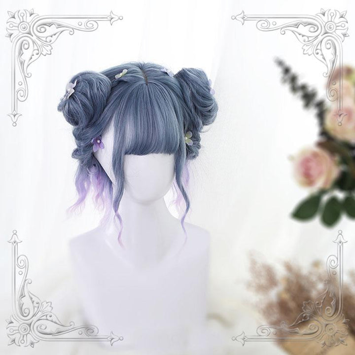 Gradient Blue Violet Wig SD02286 - SYNDROME - Cute Kawaii Harajuku Street Fashion Store