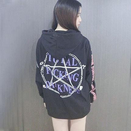Total F*cking Darkness Sweater SD01793 - SYNDROME - Cute Kawaii Harajuku Street Fashion Store