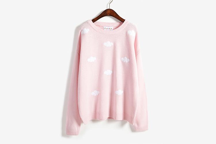 Cloud Sweater SD00759 - SYNDROME - Cute Kawaii Harajuku Street Fashion Store